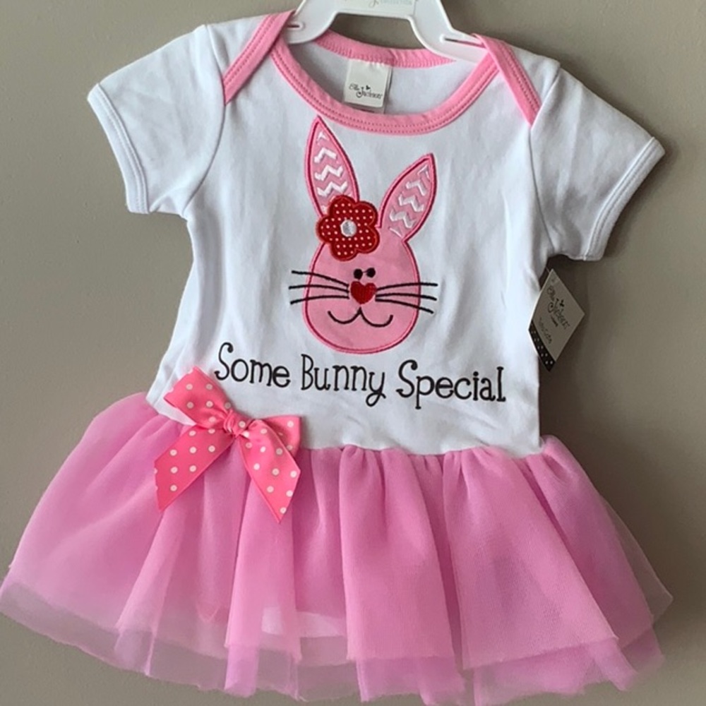 NWT Some Bunny Special Tutu Onesie Size 0-6 months